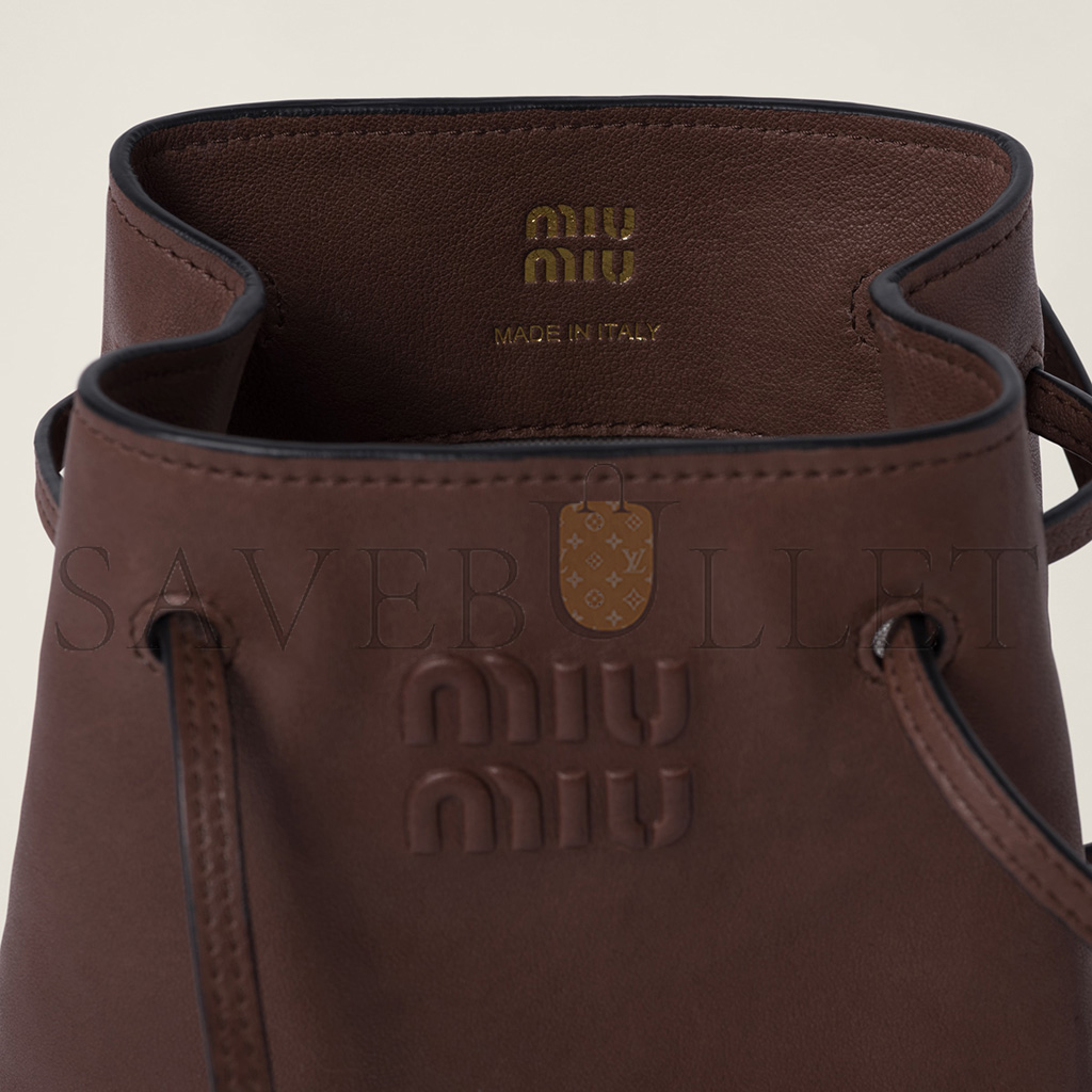 MIU MIU NAPPA LEATHER MINI-BAG 5NF460 (17*14*6cm)